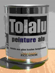 Peinture Aluminium Haute Température Eclador 